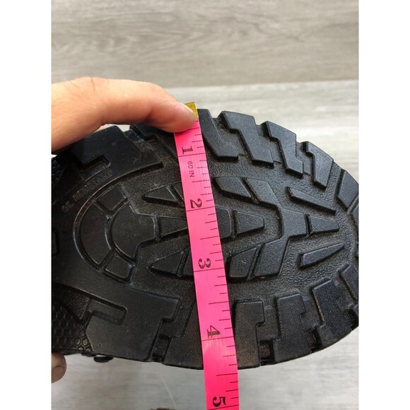 Red Wing CRV ASTM F2892-11 Men US 6 Black Leather Lace-Up Waterproof Combat Boot - Picture 9 of 10